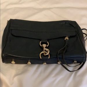 dark blue rebecca minkoff bag